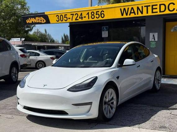 TESLA MODEL 3 2021 5YJ3E1EA1MF977810 image